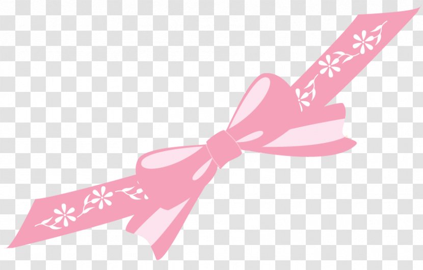 Ribbon Product Design Font Lazo - Pink Transparent PNG