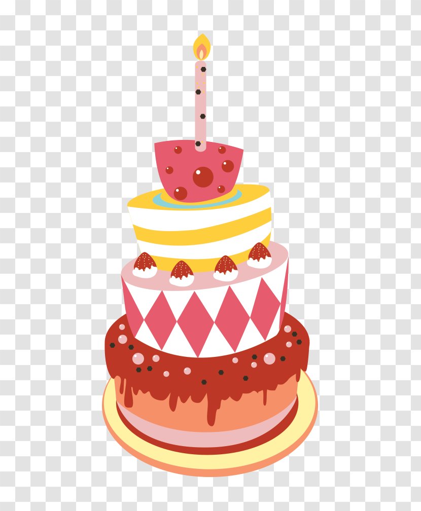 Birthday Cake Torte - Food Transparent PNG