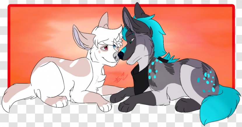 Cat Dog Pony Horse - Heart - Speed ​​wolf Transparent PNG