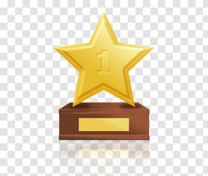 Trophy Award Ribbon Thepix - Gold Medal Transparent PNG