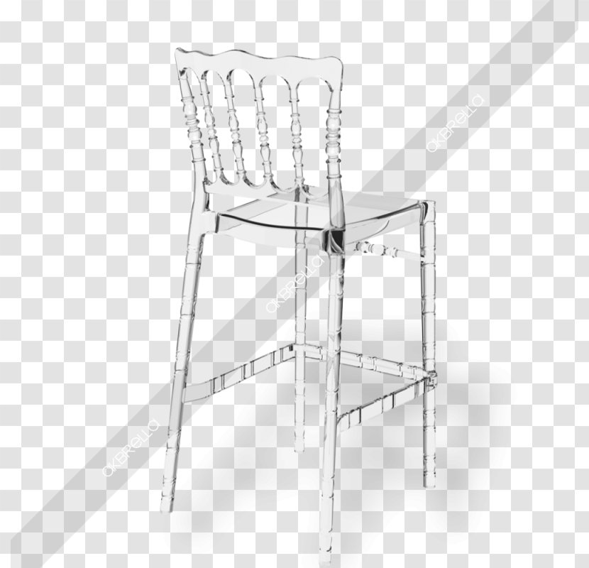 Bar Stool Cantilever Chair Furniture - Plastic Transparent PNG
