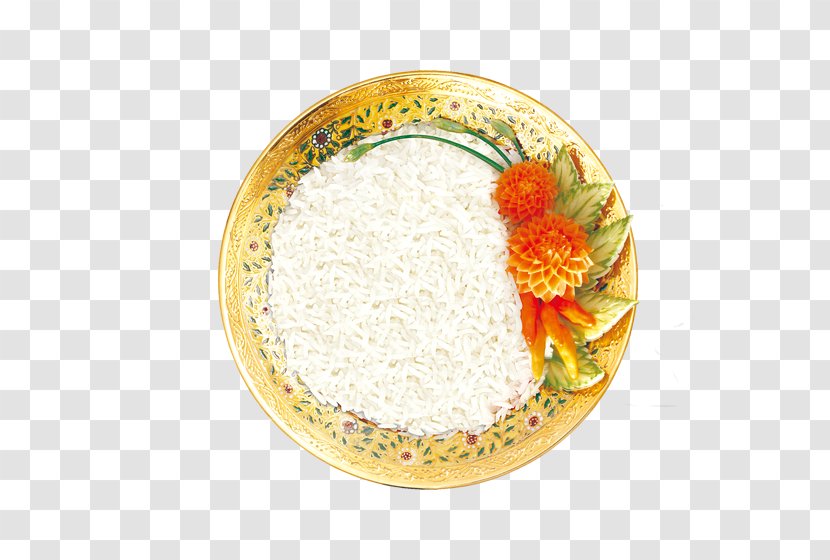 A Bowl Of Rice - Dishware - Jasmine Transparent PNG