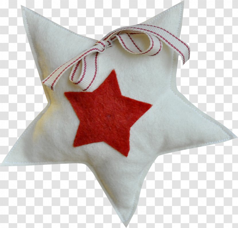 Christmas Ornament Star Of Bethlehem - Cloth Transparent PNG