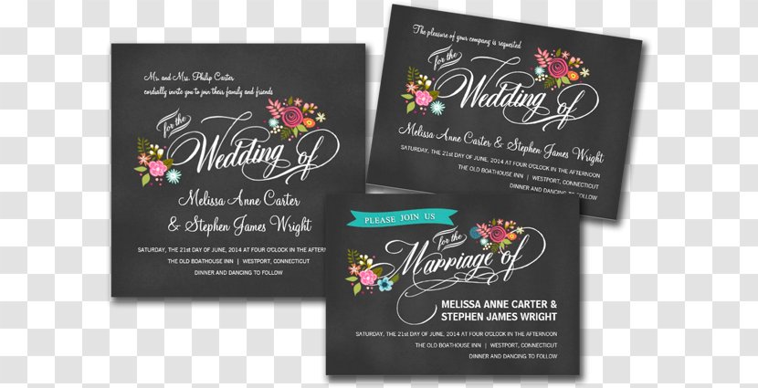 Wedding Invitation Convite Font - Rustic Transparent PNG