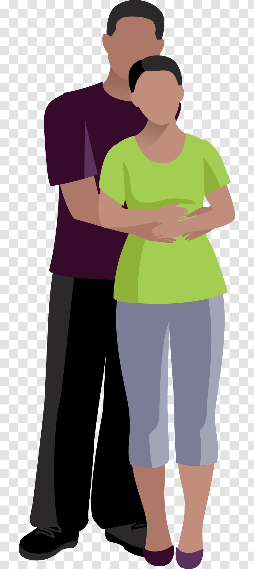 Significant Other Cartoon - Frame - Couple Transparent PNG