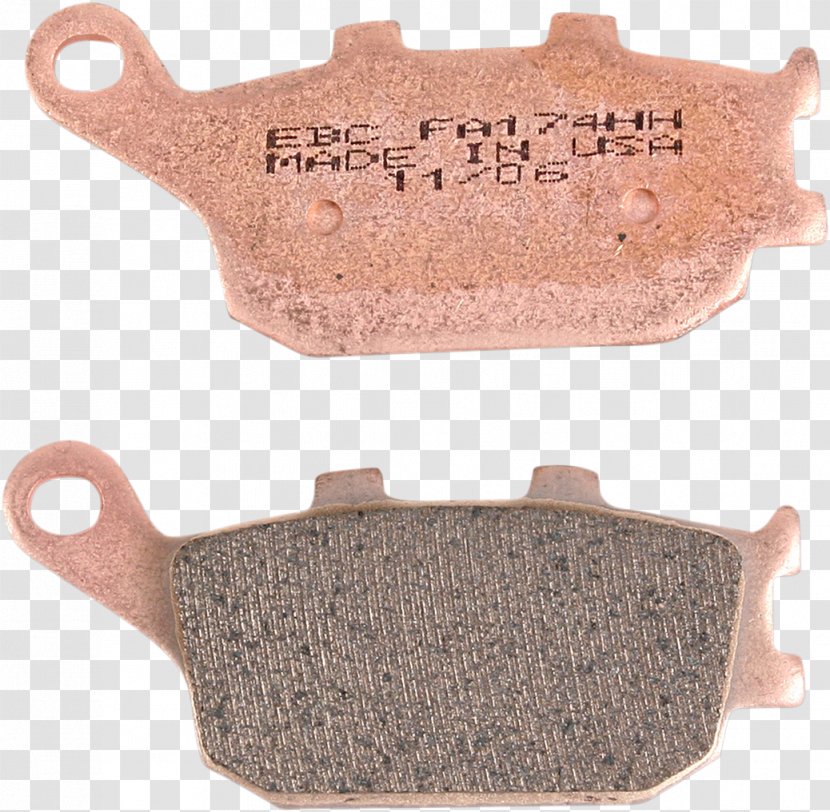 Yamaha FZ16 Brake Pad Motorcycle FZ-09 - Sintering - Double Edged Transparent PNG