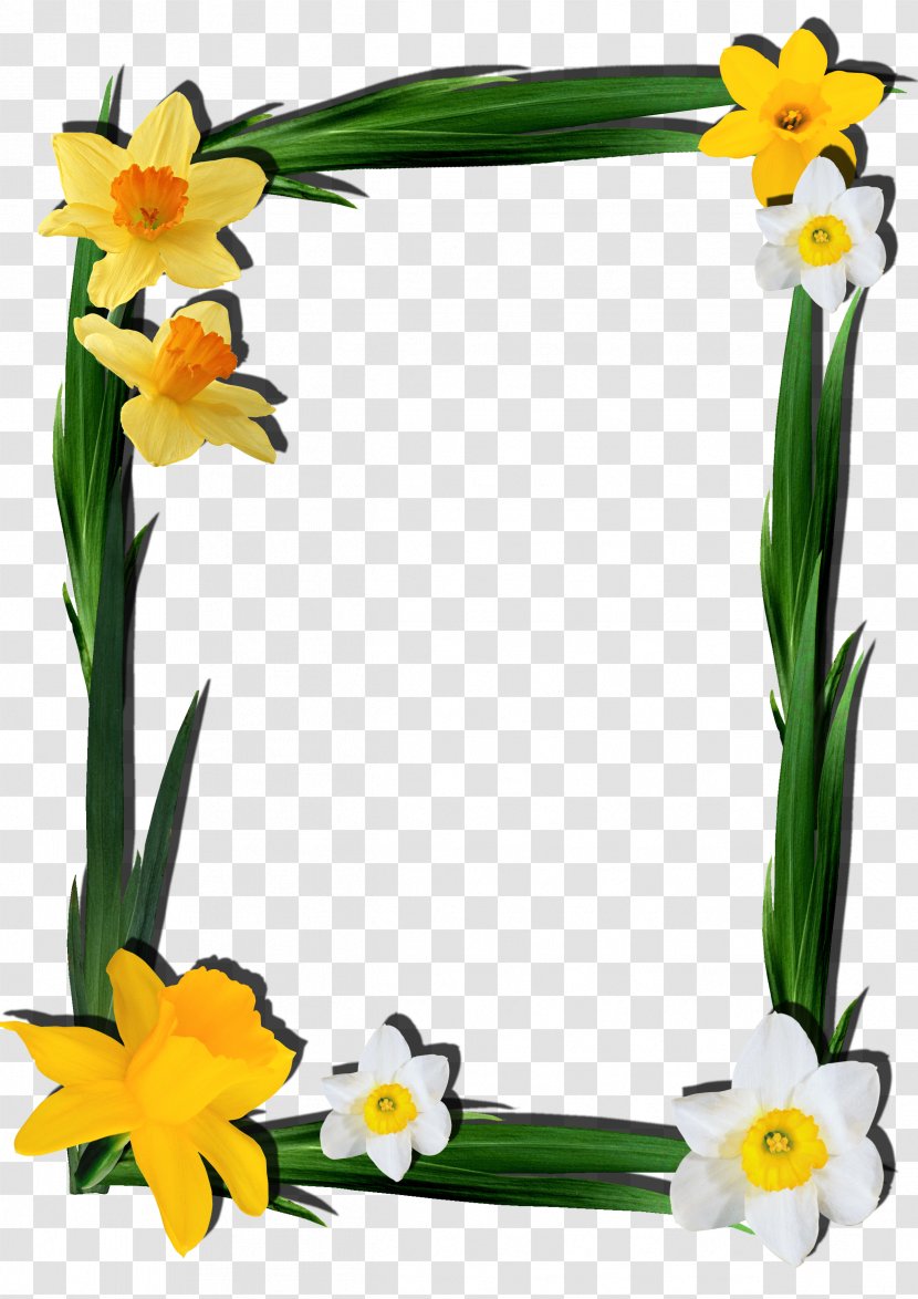 Desktop Wallpaper Clip Art - Floral Design - Frame Transparent PNG