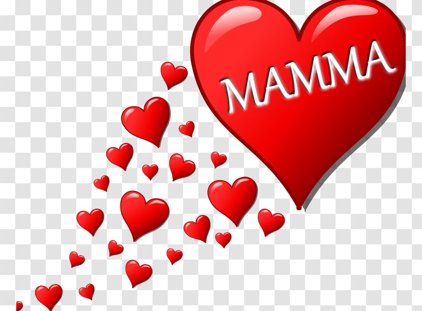 Mother's Day Heart Clip Art - Mother Transparent PNG