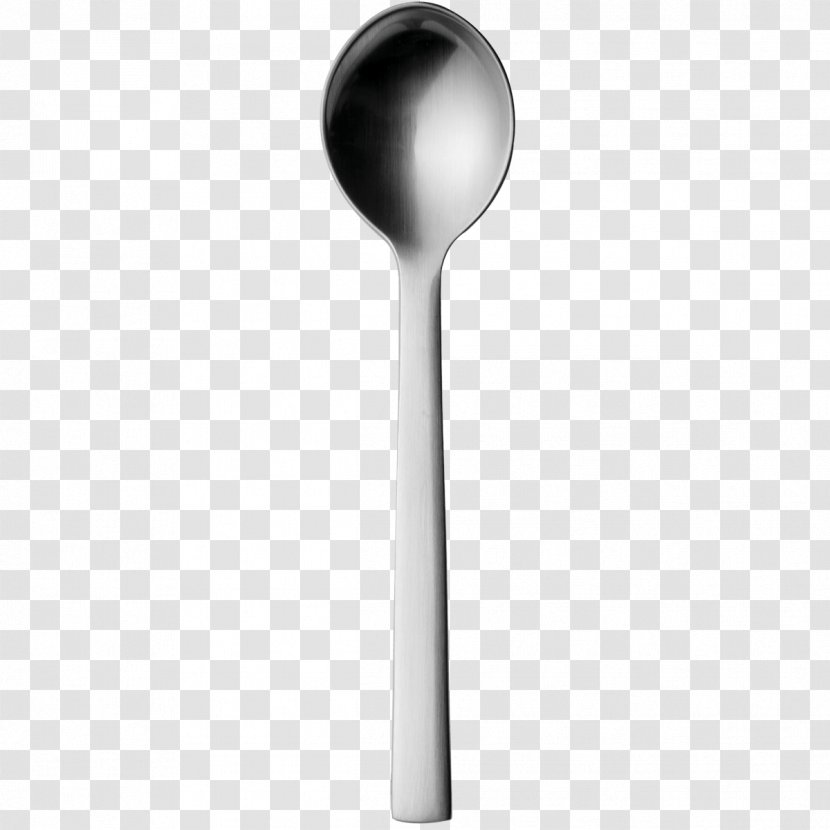Spoon Black And White Product Design - Tableware - Image Transparent PNG