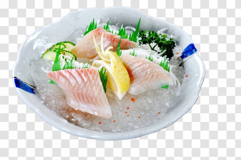 Sashimi Sushi Japanese Cuisine Salmon Transparent PNG