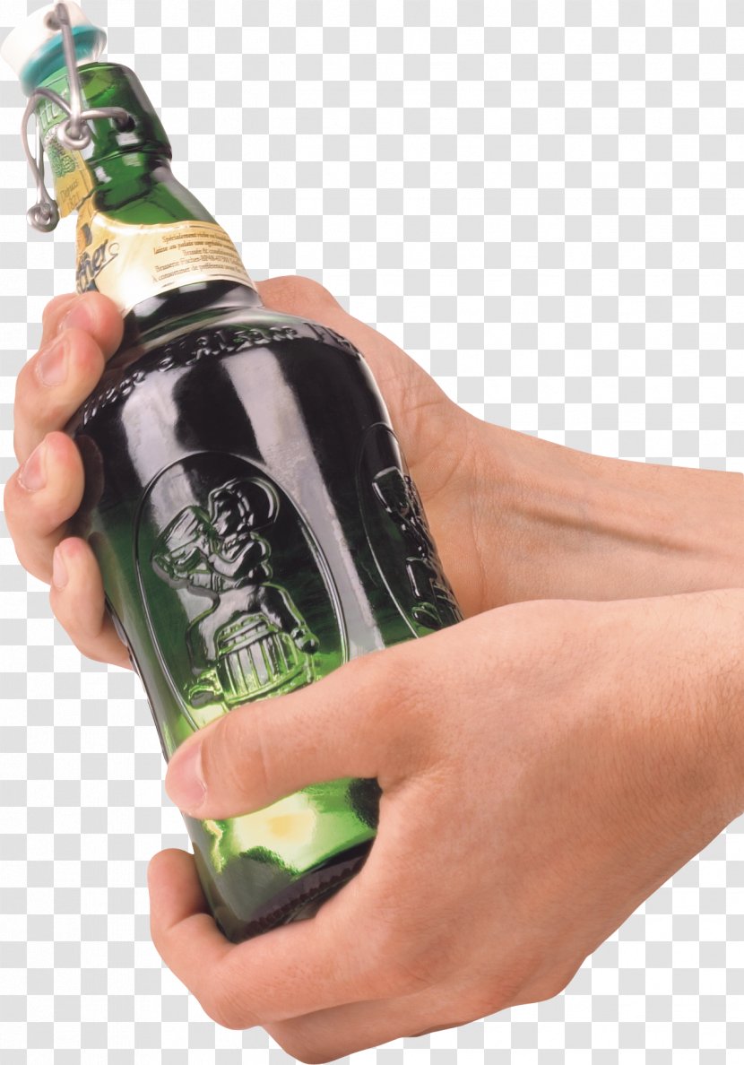 Wine Liqueur Beer Bottle - Greeting Note Cards Transparent PNG