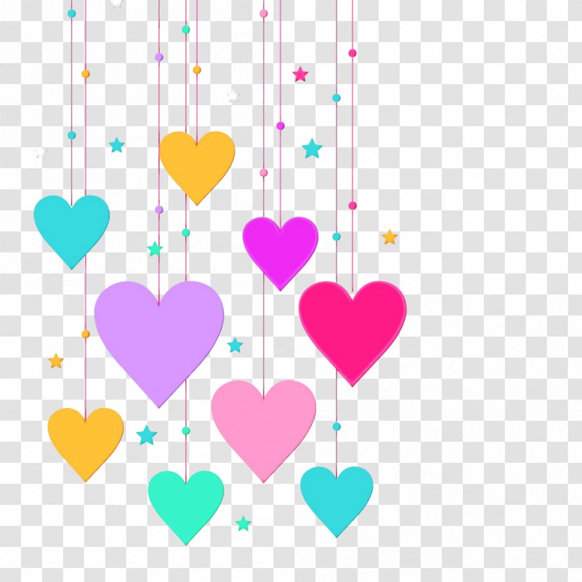 Heart Text Pink Line Font - Wet Ink - Love Transparent PNG