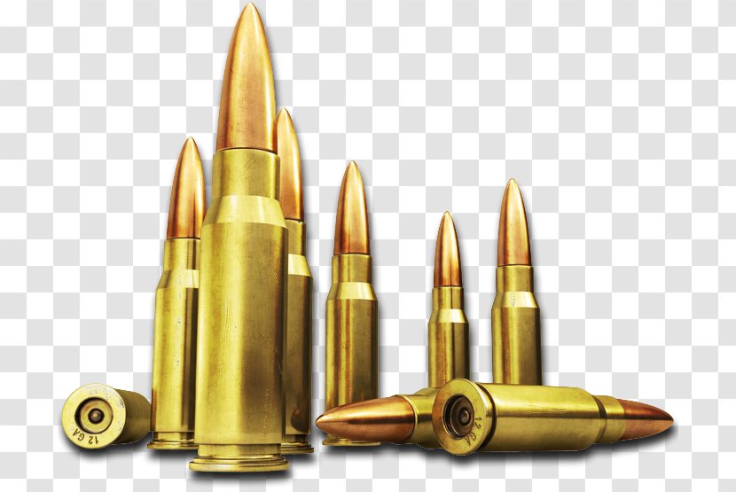 Bullet Icon Firearm Ammunition - Silhouette - Bullets Image Transparent PNG