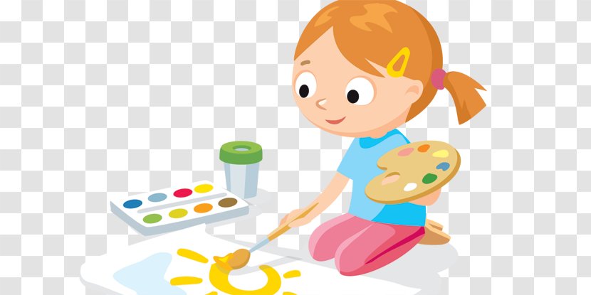 Drawing Child Painting Creativity - Cartoon Transparent PNG