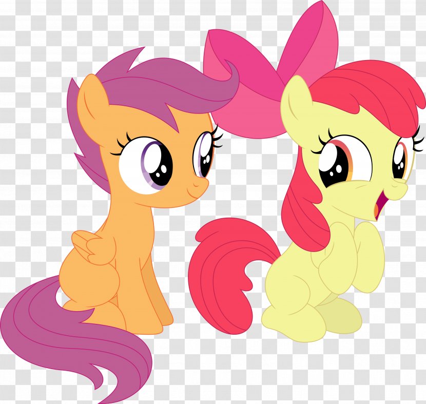 Pony Pinkie Pie Apple Bloom Rarity Applejack - Cartoon - Horse Transparent PNG