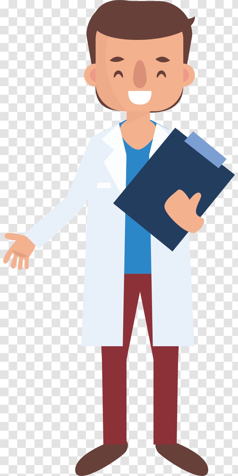 Physician Surgeon - Flower - Smile Male Doctor Transparent PNG