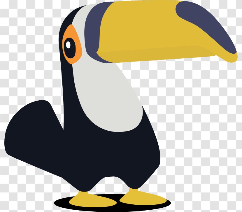 Penguin Dumb Ways To Die 2: The Games Toucan Clip Art - Bird - Transparent Background Transparent PNG
