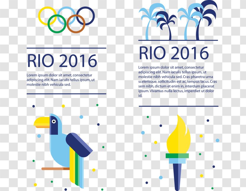 Rio De Janeiro 2016 Summer Paralympics Olympics Olympic Flame Euclidean Vector - Poster Transparent PNG