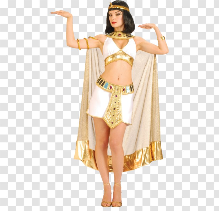 Cleopatra Halloween Costume Party Dress - Trunk Transparent PNG