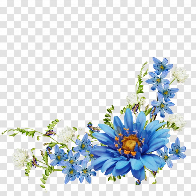 Flower Desktop Wallpaper Blue - Rose Transparent PNG