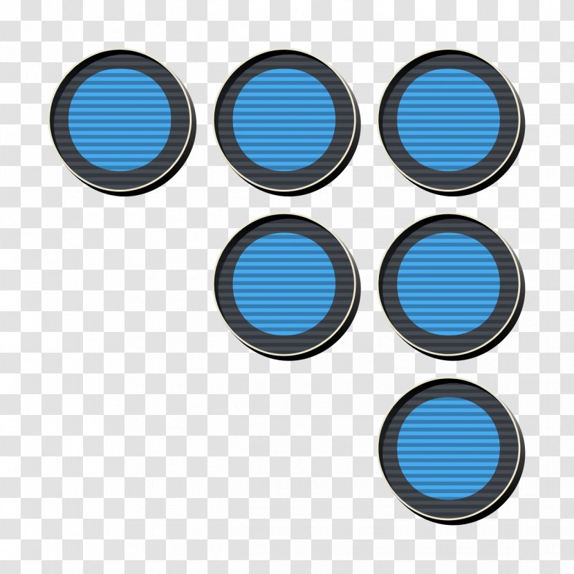 Pj Masks Background - Media Icon - Electric Blue Azure Transparent PNG