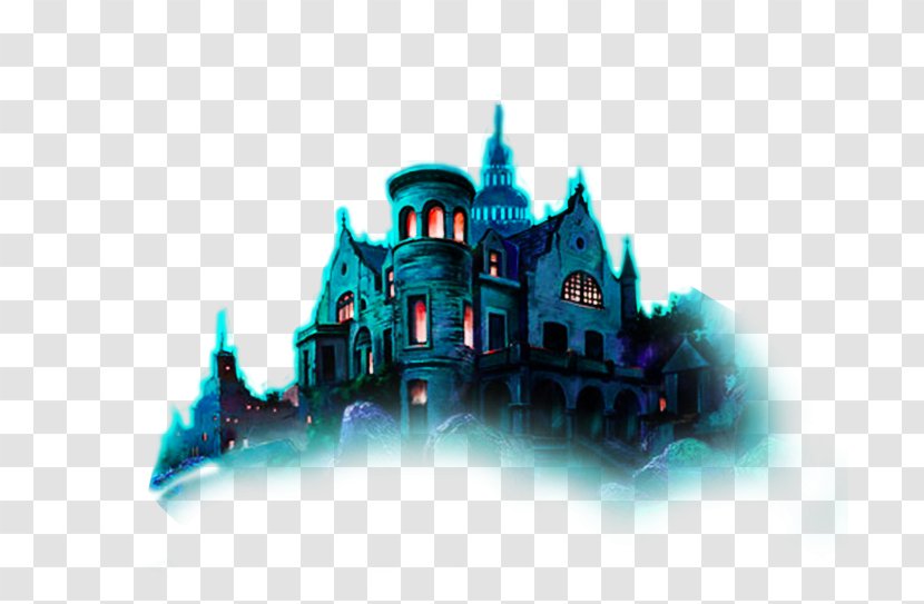 Halloween Download Wallpaper - Haunted House - Horror Transparent PNG