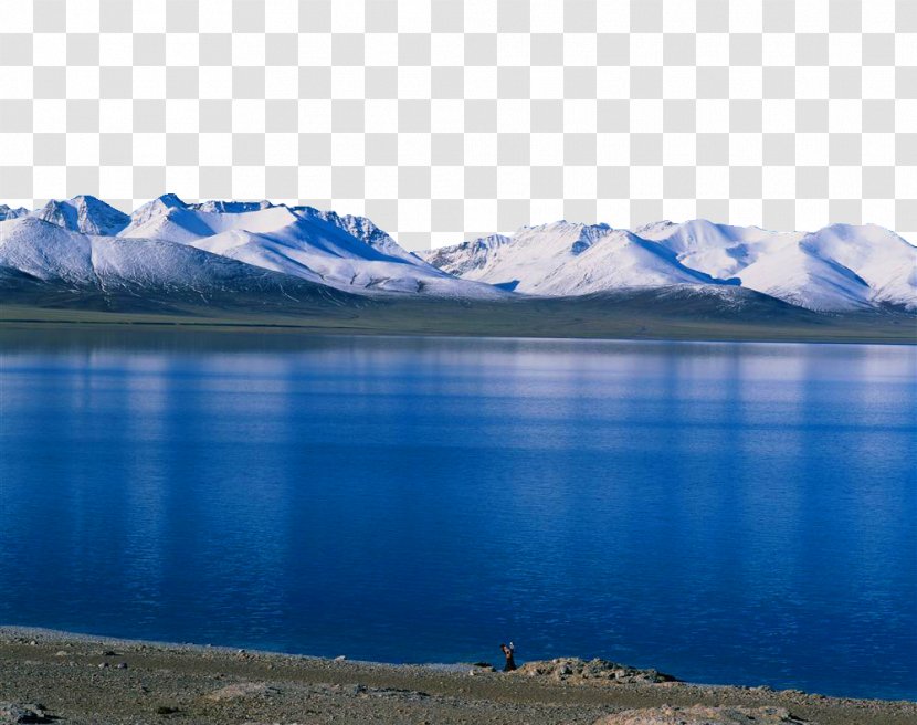 Lake Manasarovar Mount Kailash Yamdrok Namtso Lhasa - Beautiful Lakes In Tibet Transparent PNG