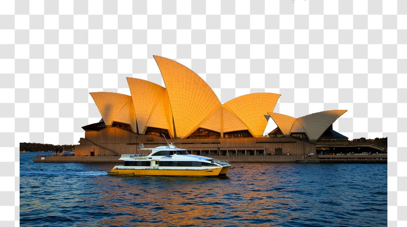 Sydney Opera House City Of Home Backpackers Photography Accommodation - Boat - Sunset Transparent PNG