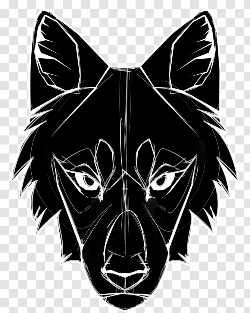 Whiskers Dog Cat /m/02csf Drawing - Black M Transparent PNG