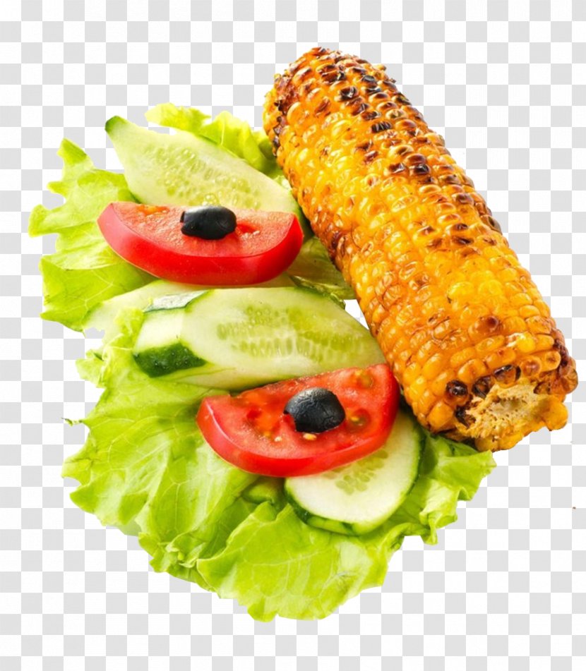 Barbecue Grill Corn On The Cob Maize Grilling - Sandwich - Roast Transparent PNG