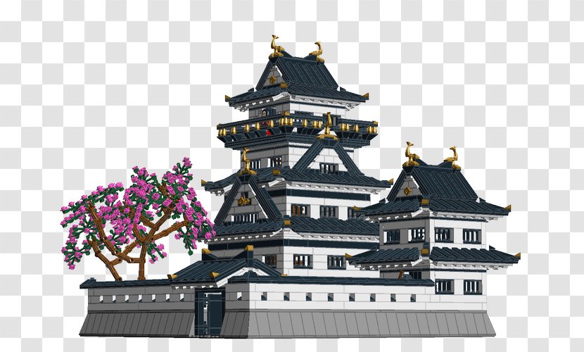 Lego Castle Architecture Ideas Minifigure - Shinto Shrine Transparent PNG