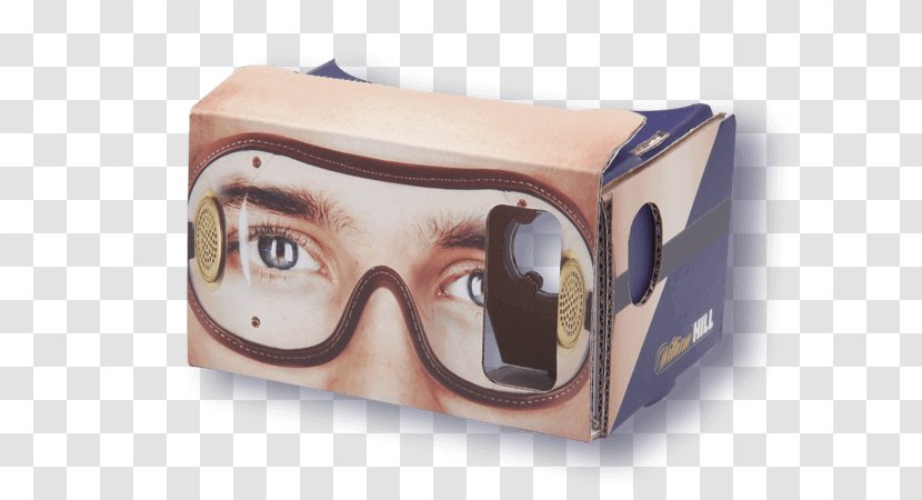 Google Cardboard Virtual Reality Headset Goggles - Sunglasses - Jurassic Vr Transparent PNG