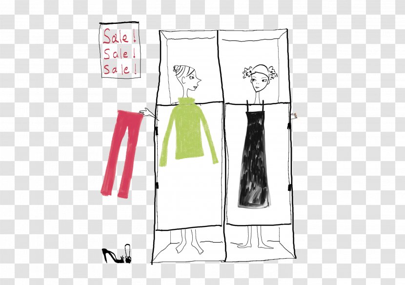 Clothing Dress Shoe Woman - Shop - Hand-painted Dressing Transparent PNG