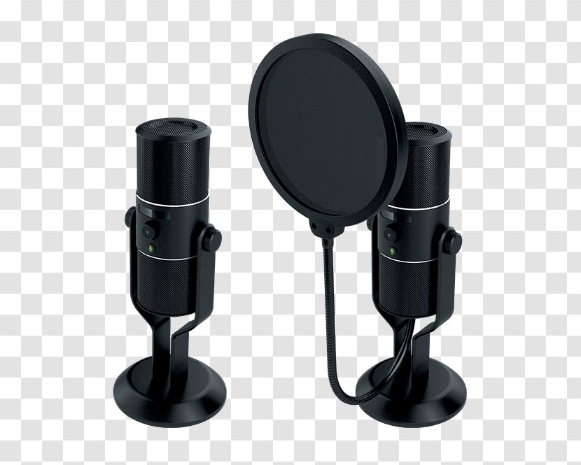 Microphone Pop Filter Razer Seiren Pro Sound Recording And Reproduction - Studio Transparent PNG
