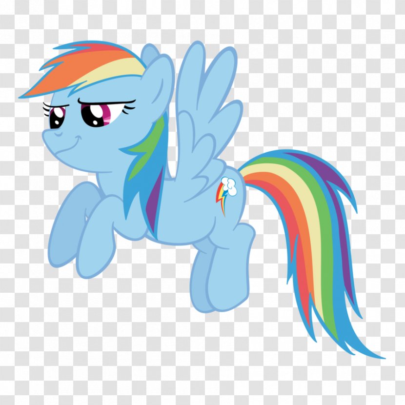 Art Rainbow Dash Pony Clip - Mammal - Yeah Vector Transparent PNG