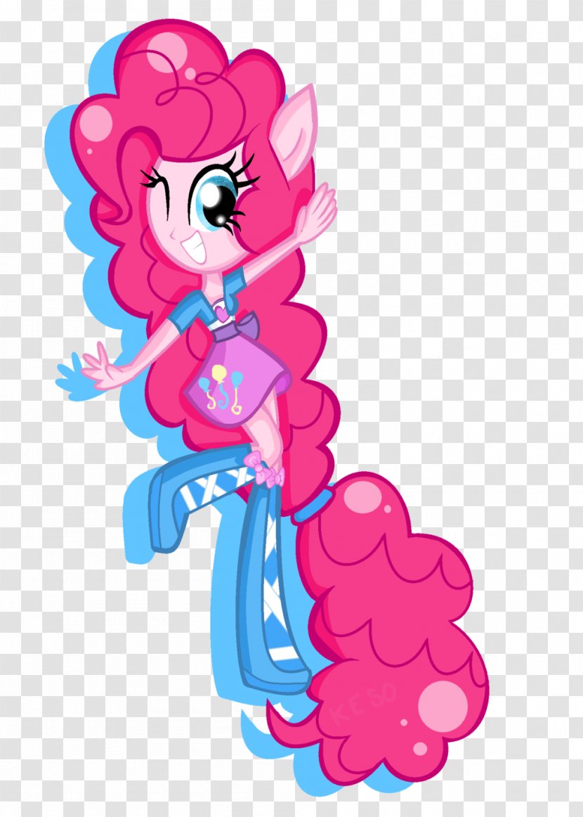 Pony Pinkie Pie Rarity Fluttershy Equestria - Heart - My Little Transparent PNG