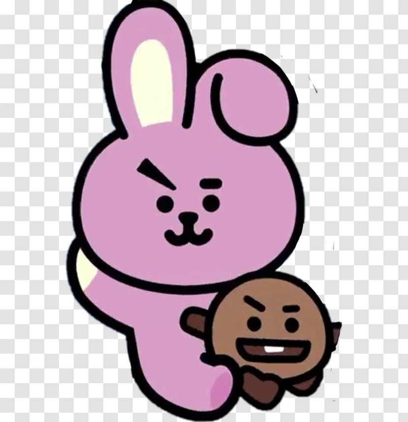 BTS BT21 Sticker Biscuits Cookie Clicker - Art - Bt21 Transparent PNG