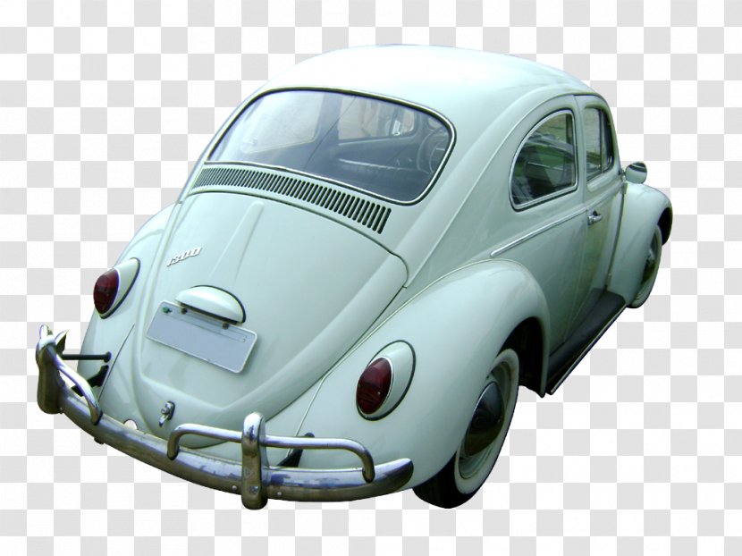 Classic Car Volkswagen Beetle Transparent PNG