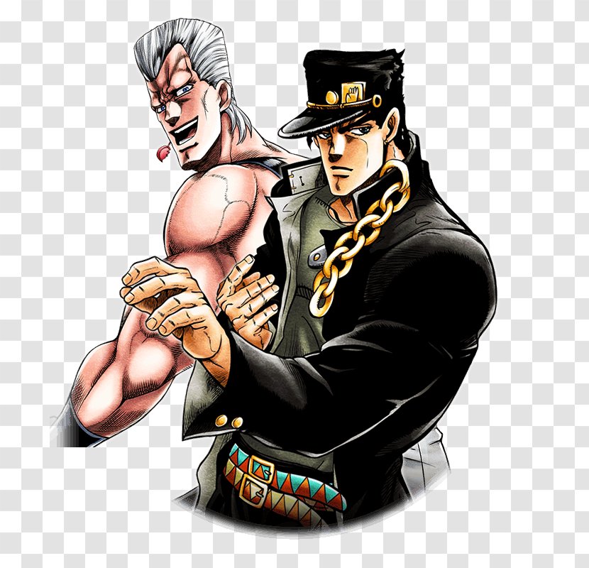 Jotaro Kujo Jean Pierre Polnareff JoJo's Bizarre Adventure Joseph Joestar Iggy - Silhouette - Tree Transparent PNG