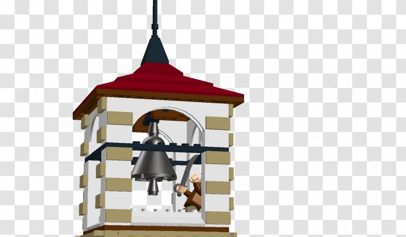 Church Bell Tower Steeple - Lego Transparent PNG