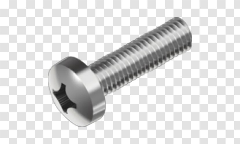 Self-tapping Screw Deutsches Institut Für Normung Fastener Stainless Steel - Cylinder Transparent PNG