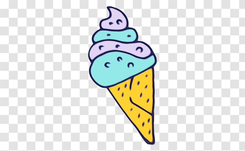 Clip Art Food Line Product Point - Cone - Ice Cream Transparent PNG
