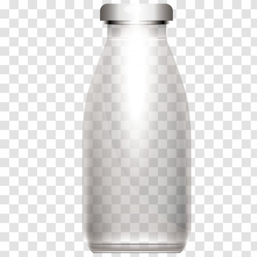 Water Bottle Glass Plastic - Vector Dwarf Transparent PNG