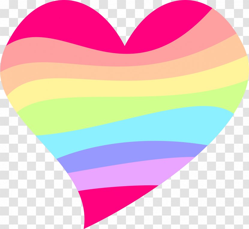 Heart Rainbow Cutie Mark Crusaders Color Pony - Frame Transparent PNG