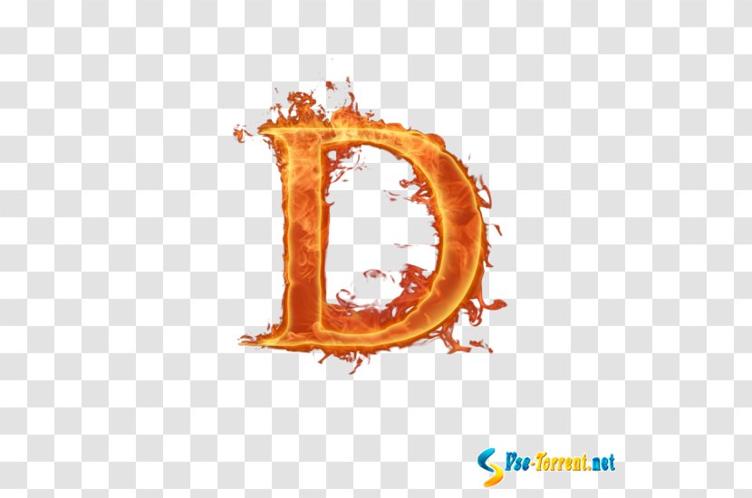 Letter Light Fire Flame - Alphabet Transparent PNG