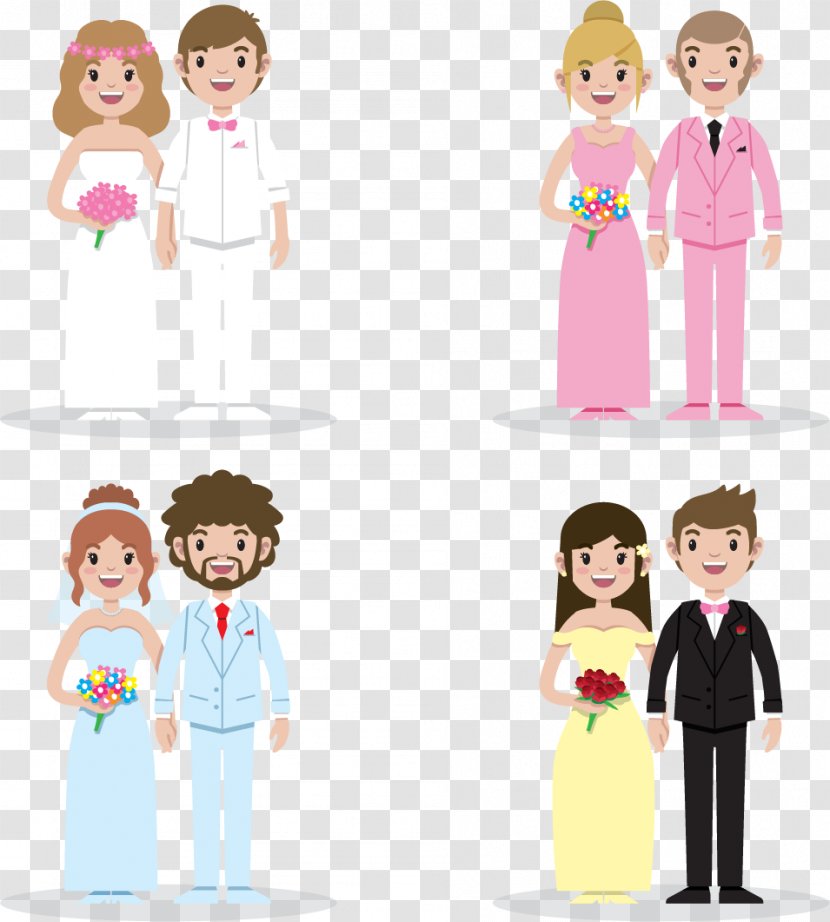 Marriage Gratis Wedding - Watercolor - Composition Transparent PNG