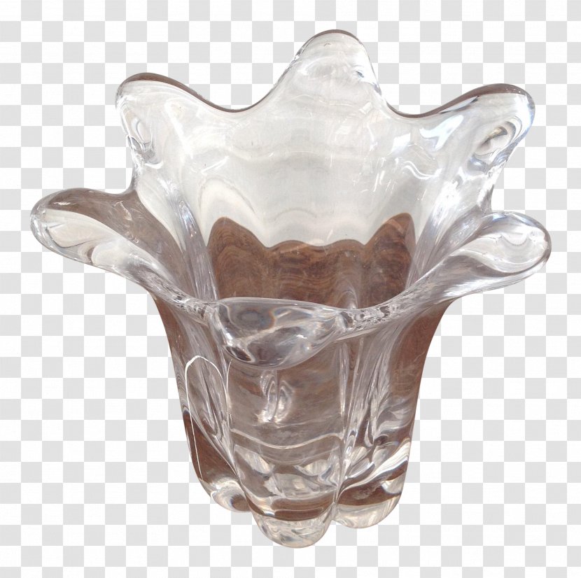 Vase Glass Art Cameo Tableware - Floral Design - Vintage Aperitif Glasses Transparent PNG
