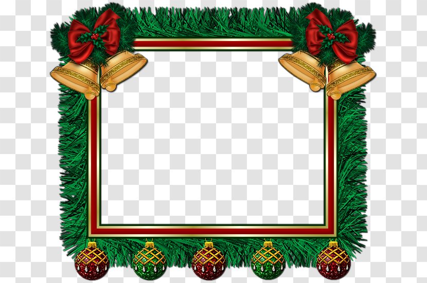 Santa Claus Borders And Frames Christmas Picture Clip Art - Advent Calendars - Xmas Frame Transparent PNG
