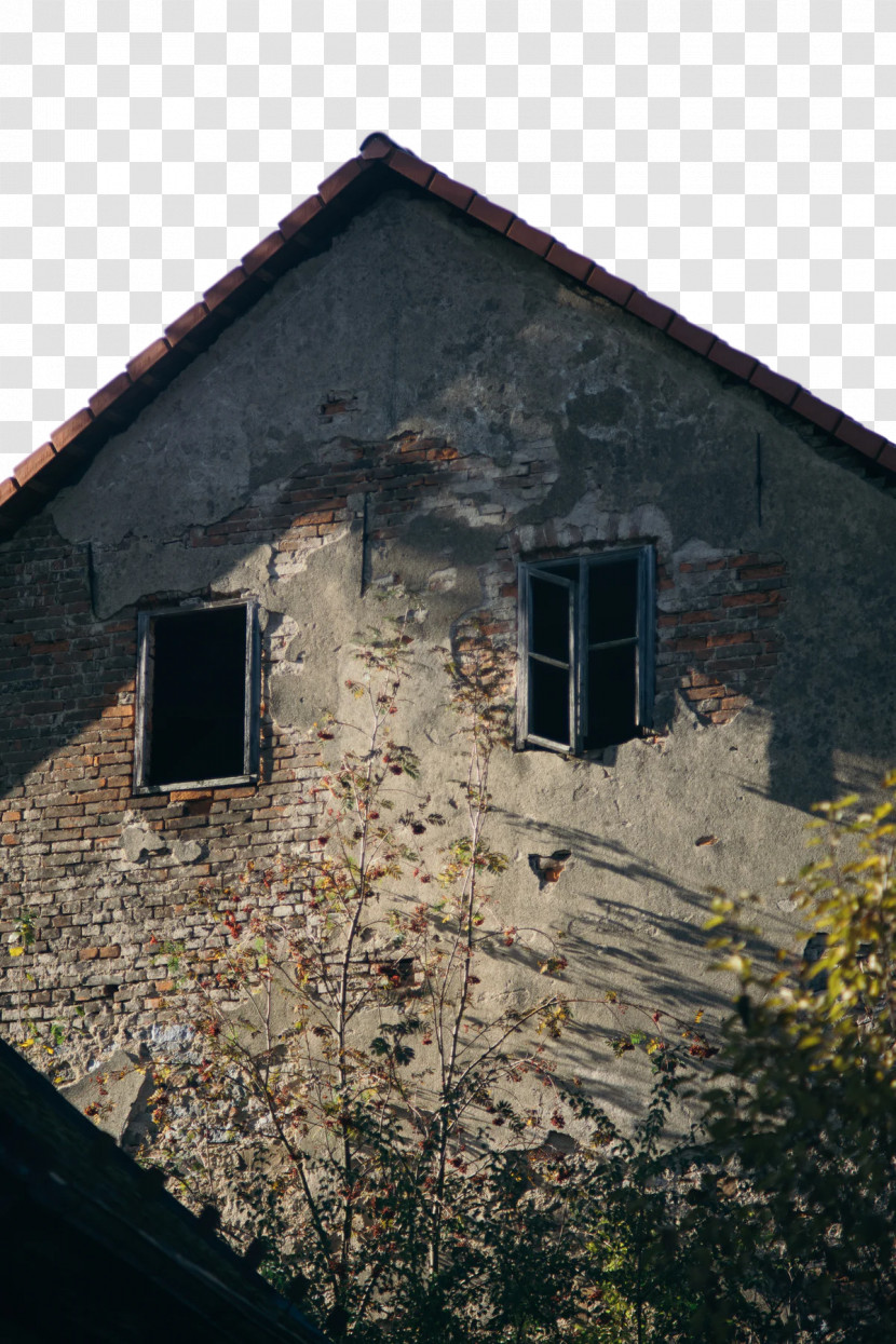 House Window Roof Siding Façade Transparent PNG