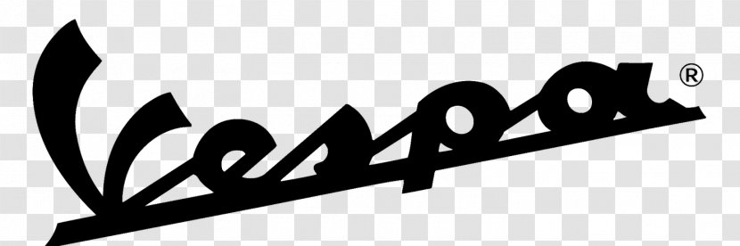 Logo Vespa Font Motorcycle Brand Transparent PNG